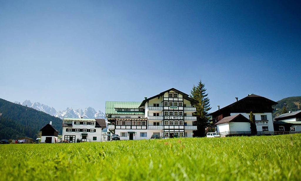 Apartment Almroeserl Edelweiss Gosau Exteriér fotografie